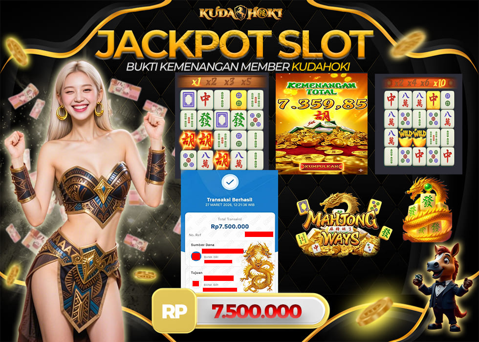 KUDAHOKI JACKPOT SLOT MAHJONG WAYS RP 7.500.000 ,- LUNAS