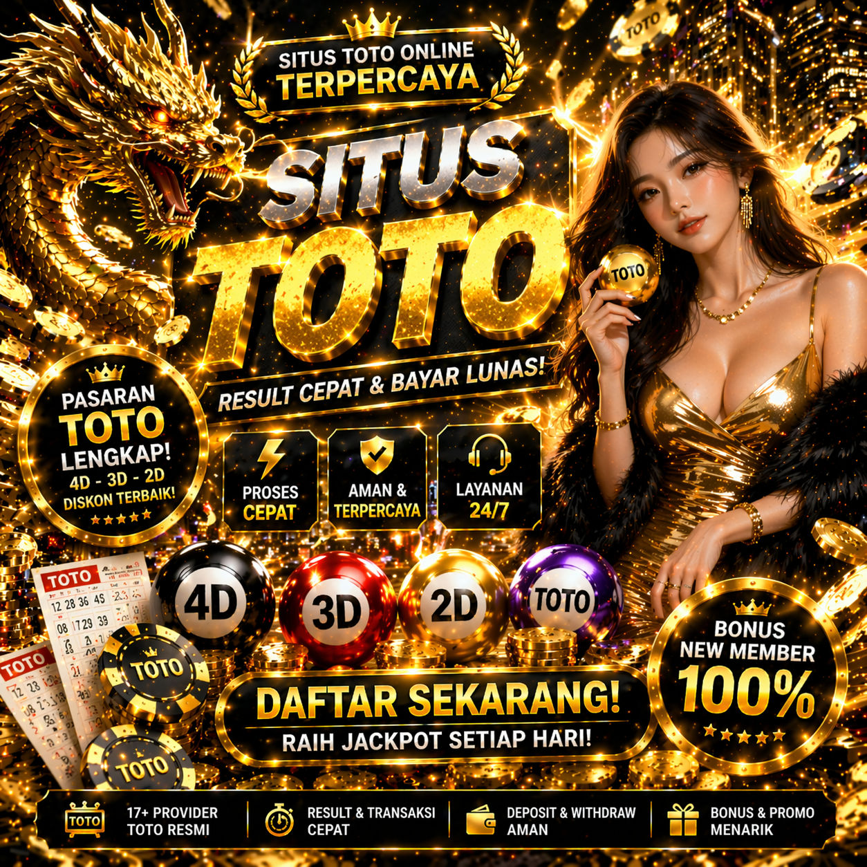 SITUS TOTO 🔥 Daftar 7 Situs Toto Slot Gacor dan Bandar Togel Online Terlengkap 2026