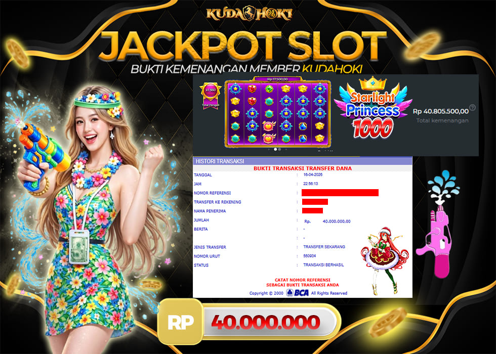 KUDAHOKI JACKPOT SLOT STARLIGHT PRINCESS X1000 RP 40.000.000 ,- LUNAS