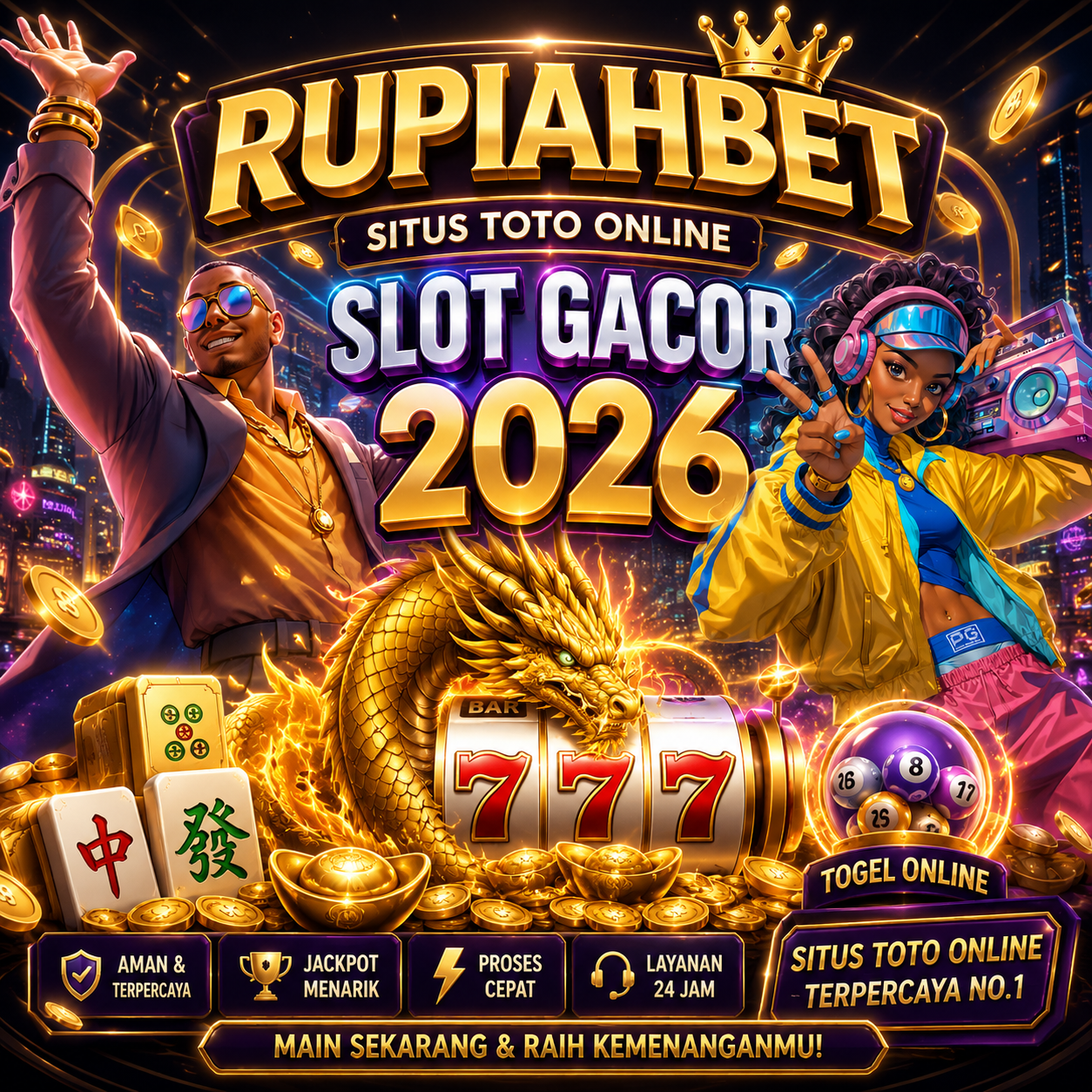 RUPIAHBET | PCP Resmi Situs Toto Online di Akui Oleh Slot Gacor 2026