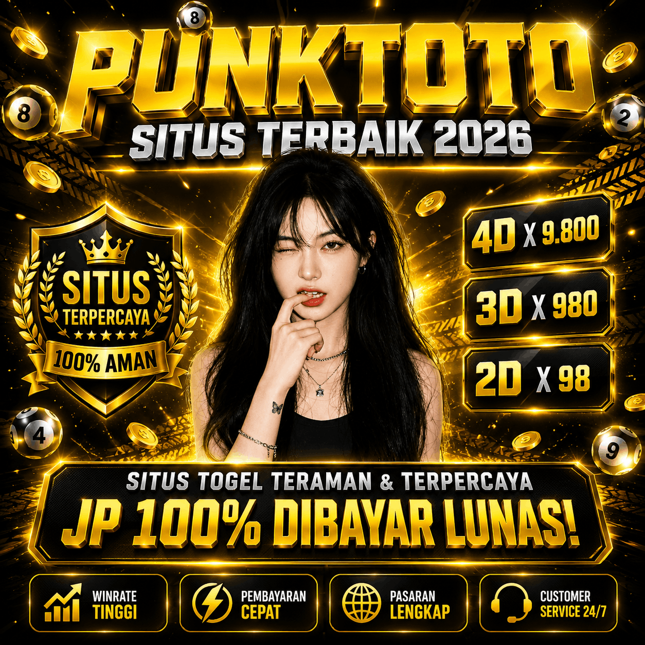 PUNKTOTO : Portal Situs Toto Gacor Resmi Deposit 5K dengan Pasaran Terlengkap