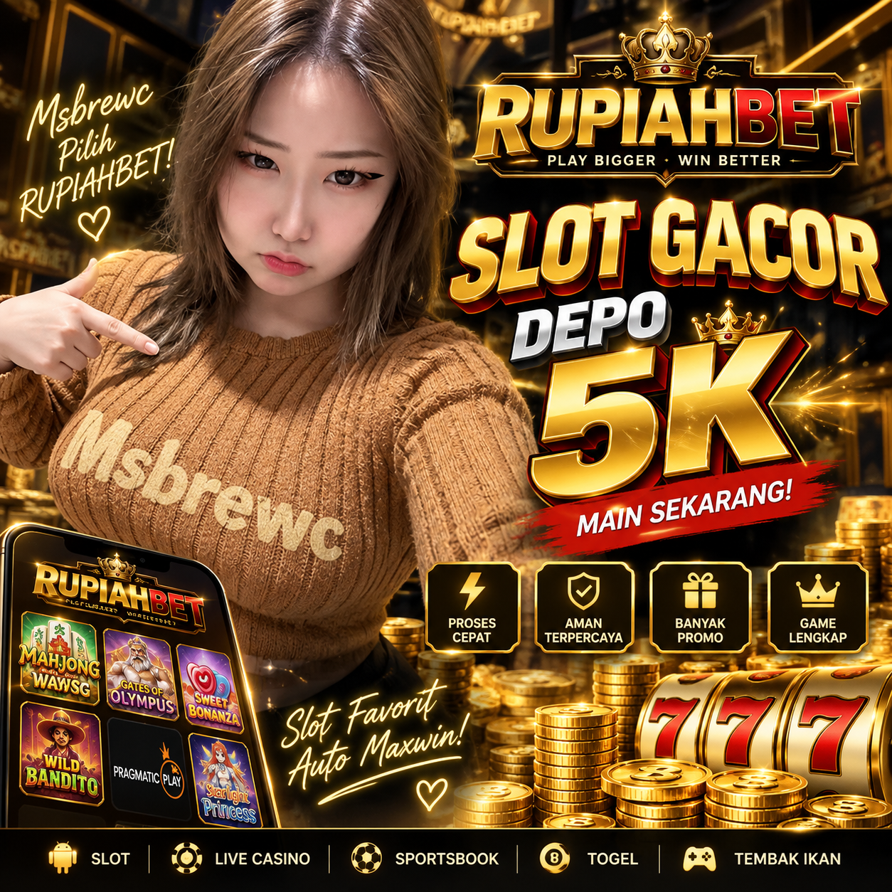 RUPIAHBET link alternatif akses bandar toto 2026