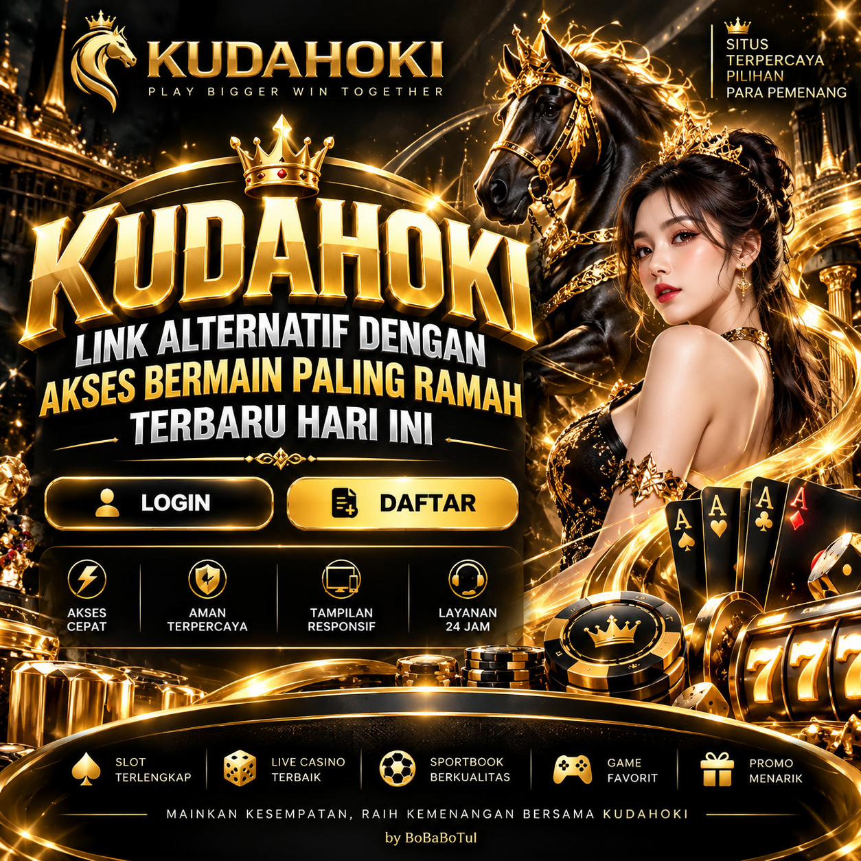 KUDAHOKI 🏆 Link ALternatif dengan Akses Bermain Paling Ramah Terbaru Hari ini