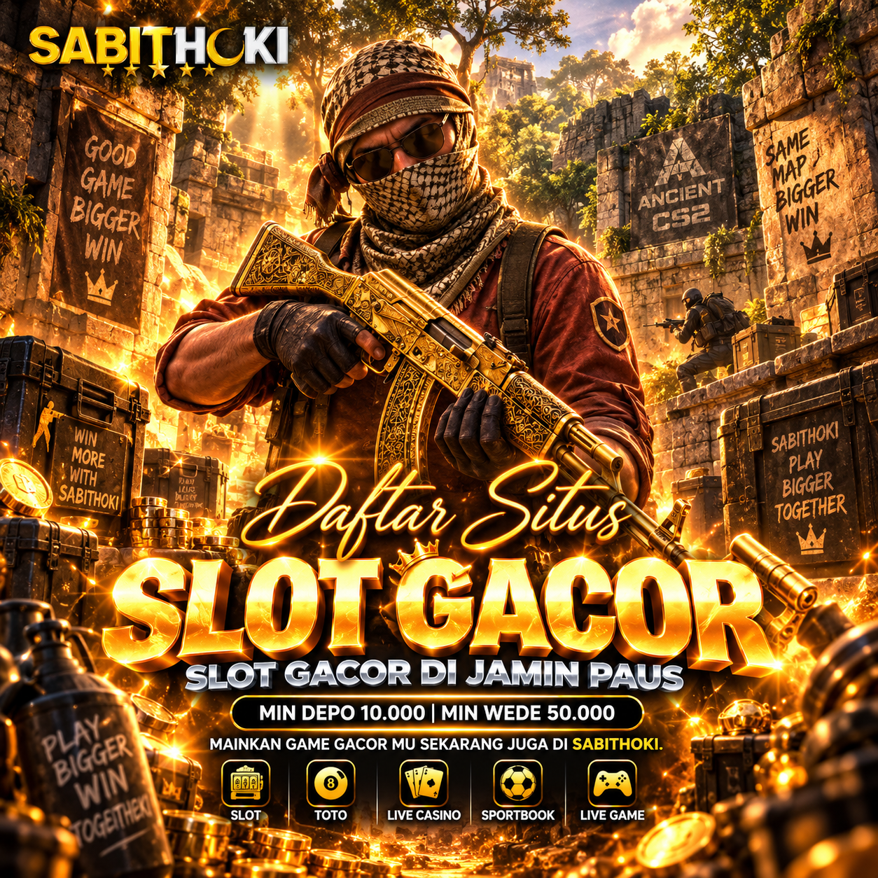 SABITHOKI Game Andalan Gen Z & Slot Gacor Favorit Kita Semua
