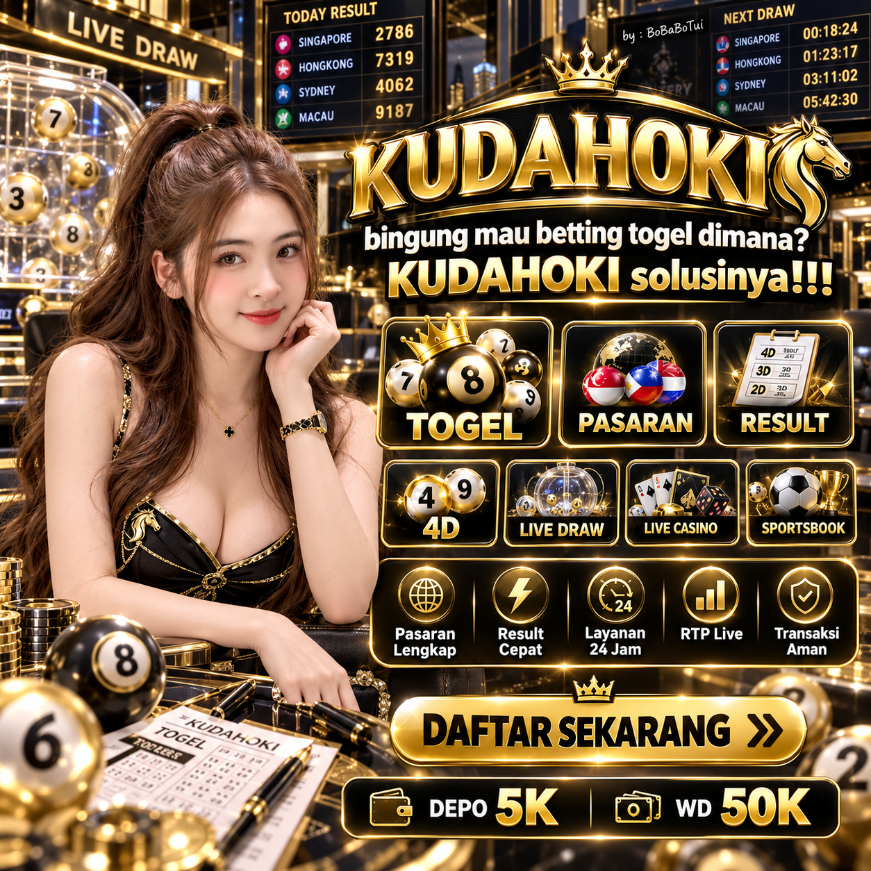 KUDAHOKI : Bingung Mau Betting Togel Dimana? KUDAHOKI Solusinya!!!