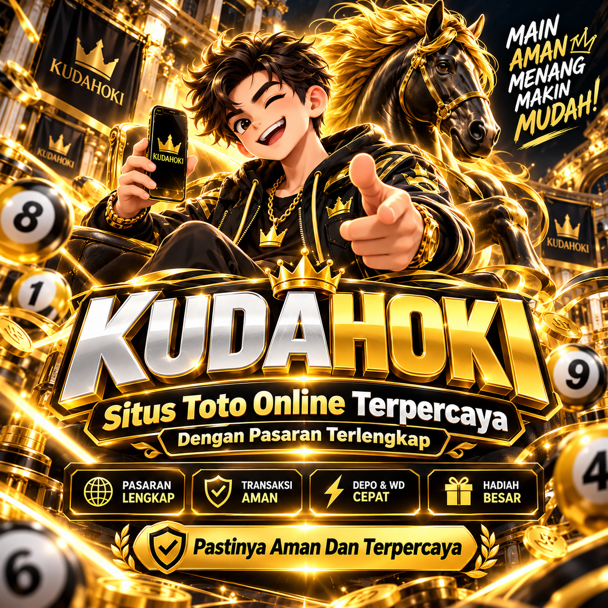 KUDAHOKI 🏆 Situs Toto Online Terpercaya Dengan Pasaran Terlengkap.Pastinya Aman Dan Terpercaya 
