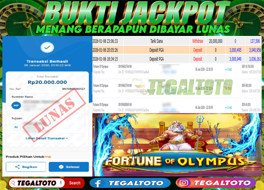Bukti Jackpot