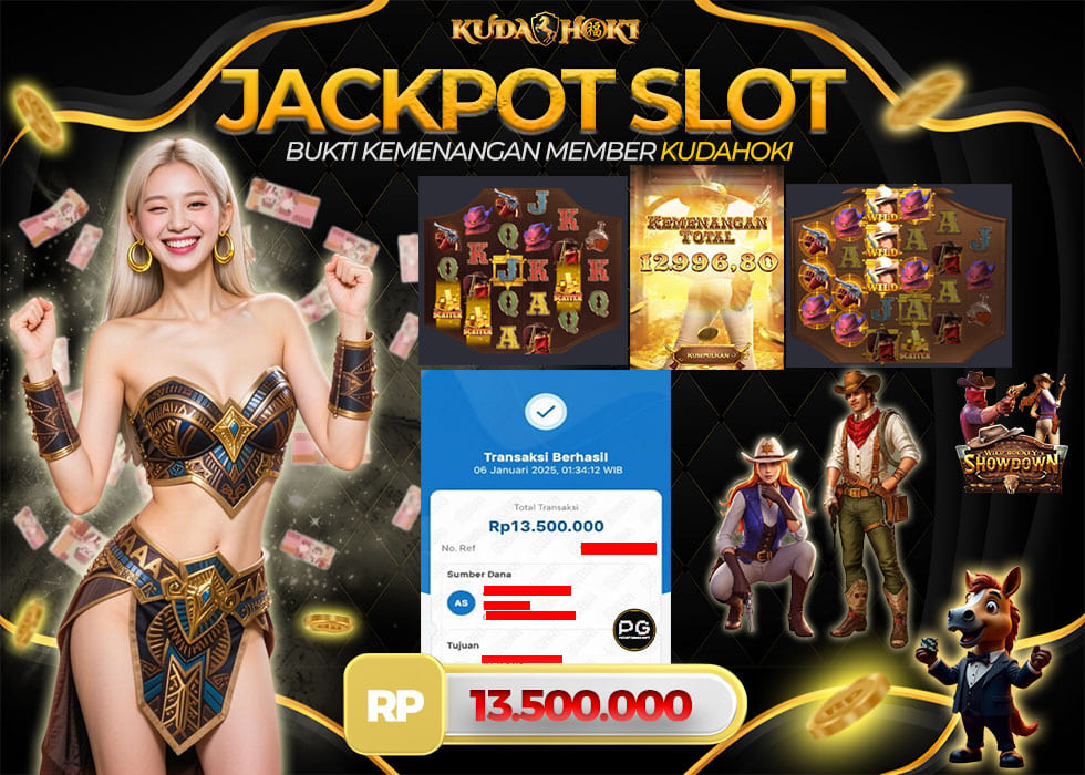 KUDAHOKI JACKPOT SLOT WILD BOUNTY SHOWDOWN RP 13.500.000 ,- LUNAS