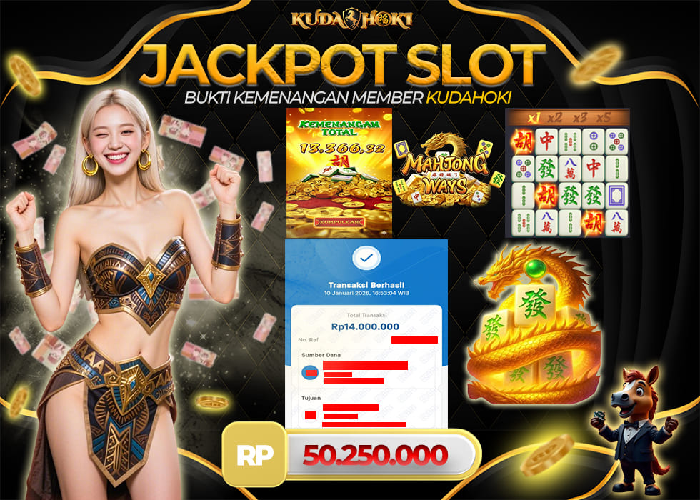 KUDAHOKI JACKPOT SLOT MAHJONG WAYS RP 14.000.000 ,- LUNAS