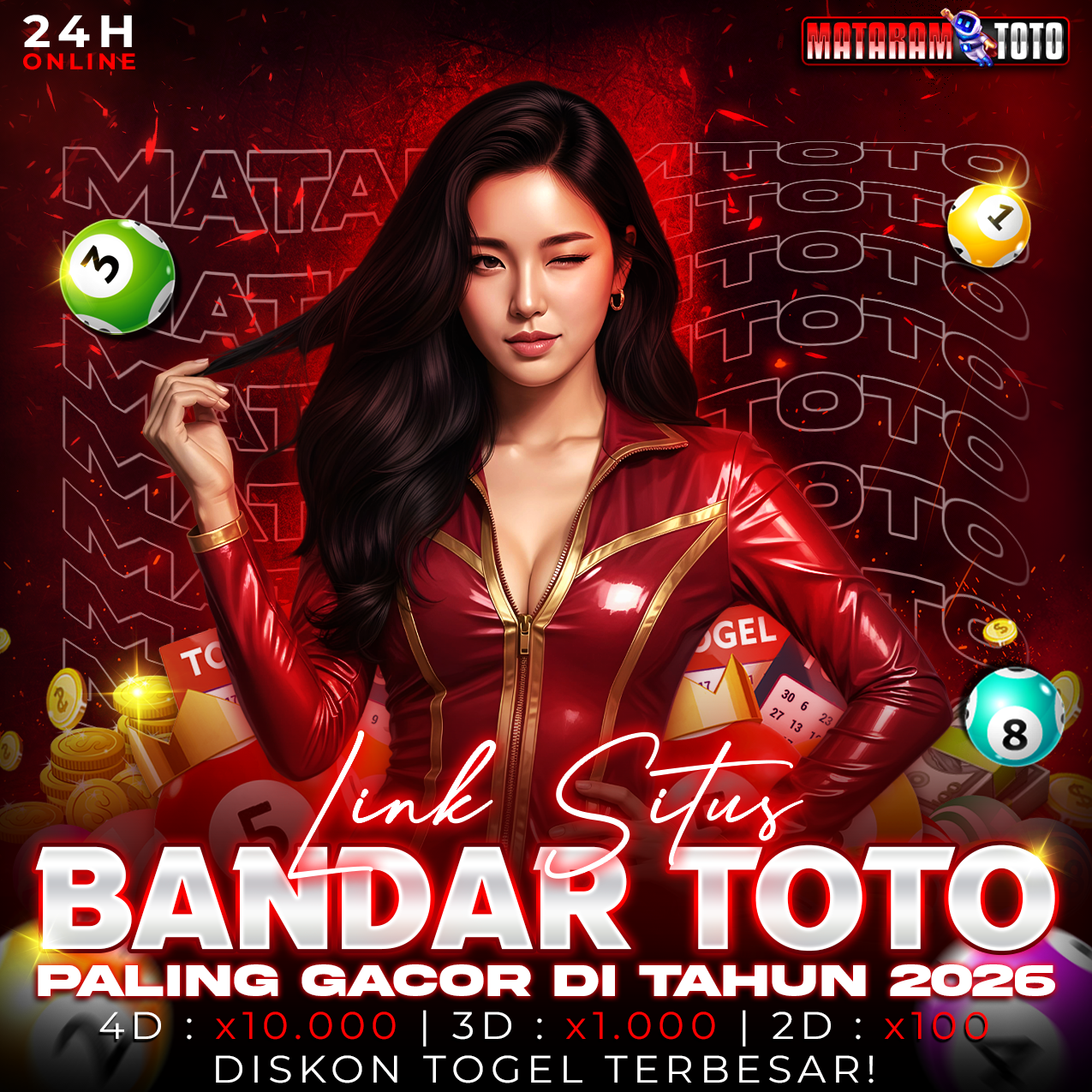 MATARAMTOTO: Link Situs Toto Slot Gacor Online Aman & Bandar Togel Terjamin Resmi 2026